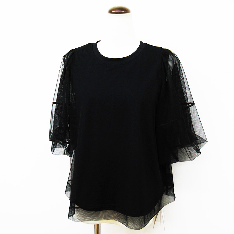 PRIORITY Tシャツ 38-3ブラック/P52092BF